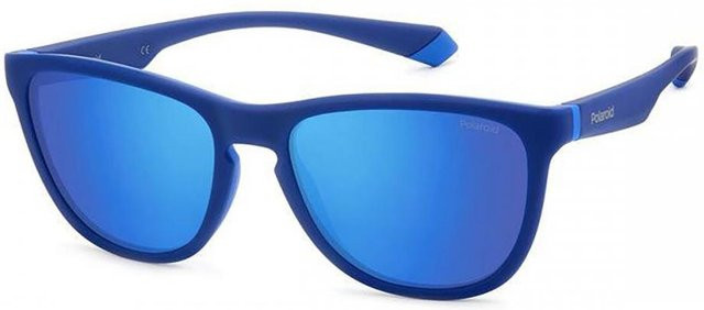 Polaroid PLD 2133 S Sonnenbrille, Vollrand, Square, Kunststoff, Blue, Unisex - Bild 1