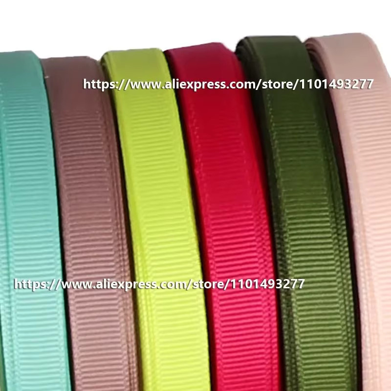 Lucky Bay Ripsband Rolle für Geschenkverpackung und DIY Dekoration, Mehrfarbig, Länge: 18,28 m - Bild 4