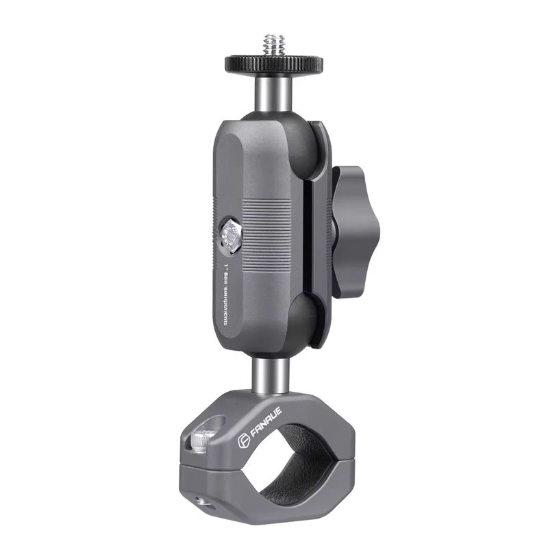 FANAUE Sportkamera-Halterung aus Aluminiumlegierung für Insta 360 und 1/4 Zoll Gewinde, geeignet für Motorrad und Fahrrad - Bild 7