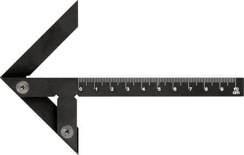 Dasqua 1804-0105 Präzisions-Mittelquadrat 90 Grad in Schwarz - Bild 1