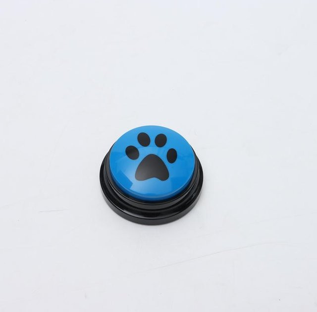 Happypilot Kommunikationstaste für Haustiere, Hundespielzeug, blau - Bild 1