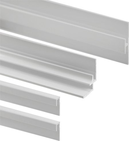 Schulte Profil-Set DecoDesign aus Aluminium in Silber matt, 4-teilig - Bild 1