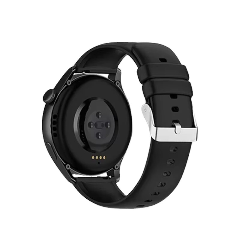 SNQP Uhrenarmband Silikon, Schwarz, Unisex, 22 mm, 20 mm - Bild 4
