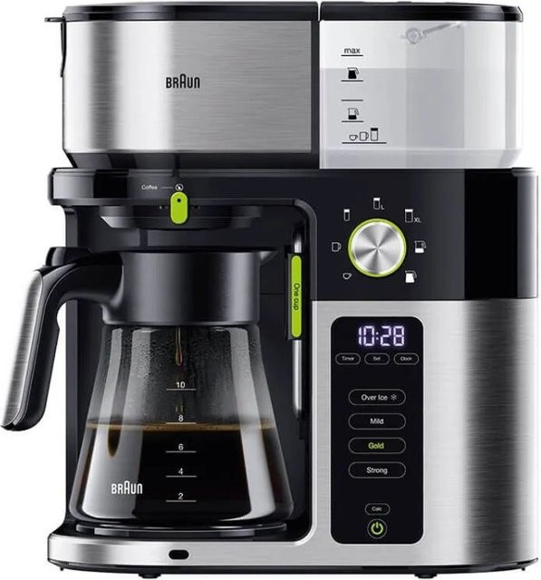 Braun MultiServe Filterkaffeemaschine KF 9050 BK Schwarz - Bild 1