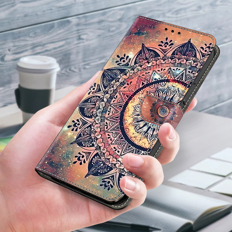 KEDBBAO 3D Magnetische Flip Leder Brieftasche Schutzhülle für iPhone 11 bis iPhone 17 Pro Max in Multicolour - Bild 2