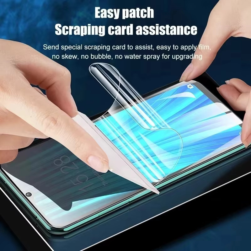 HD Hydrogel-Displayschutzfolie für Xiaomi Poco F7 Pro X7 Pro F6 M6 C75 X5 5G transparent - Bild 5