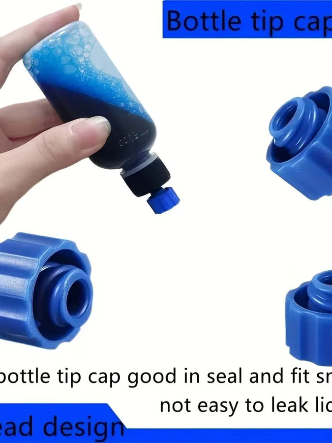 6-teiliges Set Präzisionsflaschen, 30 ml, Squeeze-Tropfflaschen aus Kunststoff - Bild 1