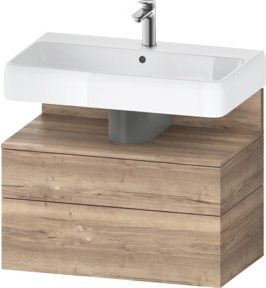 Duravit Waschtischunterschrank Qatego mit Nischenbereich, B/T/H: 79 x 47 x 59 cm - Bild 1