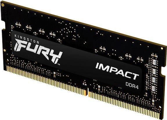 Kingston FURY Impact DDR4 Laptop-Arbeitsspeicher Modul 8GB 3200MHz SO-DIMM Schwarz - Bild 2