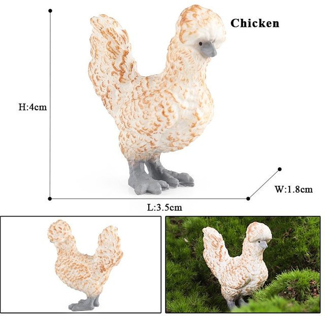 Oenux Geflügel Actionfigur Modell Figuren aus PVC ab 3-6 Jahren - Bild 1