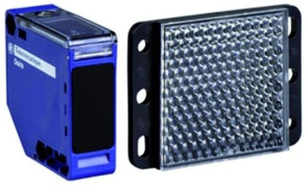 Schneider Electric Reflexions-Lichtschranke Set 50x50mm 24-240VAC/D 649868 XUK1ARCNL2H61 in Blau - Bild 2