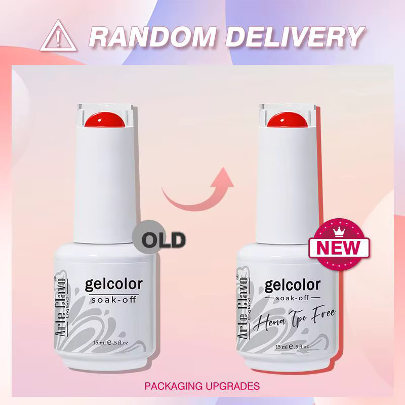 Arte Clavo Red Color Series Nagellack, Red, Glänzend, 15 ml - Bild 4