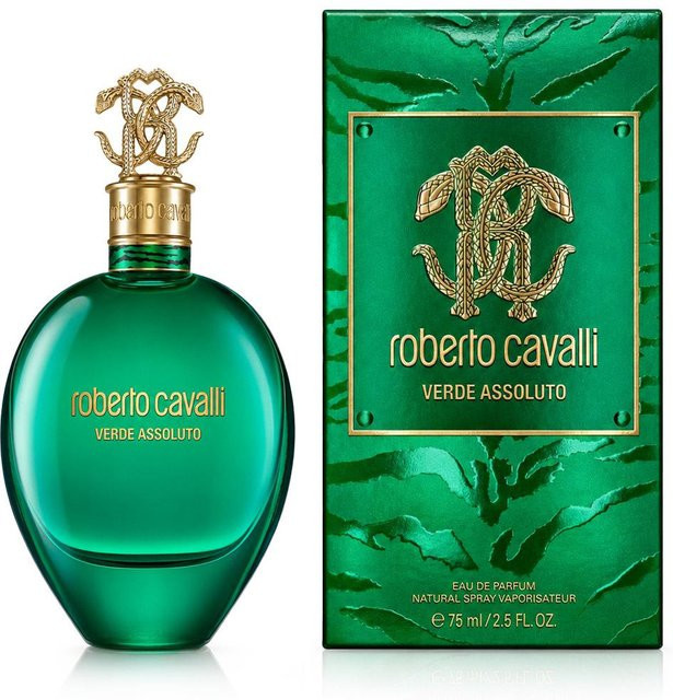 Roberto Cavalli Uomo Verde Assoluto Eau de Parfum, 75 ml, Herren - Bild 1