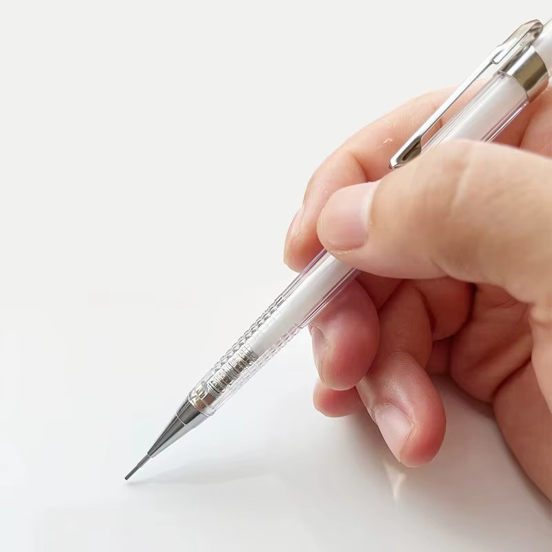Haile Transparente Druckbleistifte mit 2B Minen und 2 Dosierröhrchen für Kunstzeichnungen - Bild 2