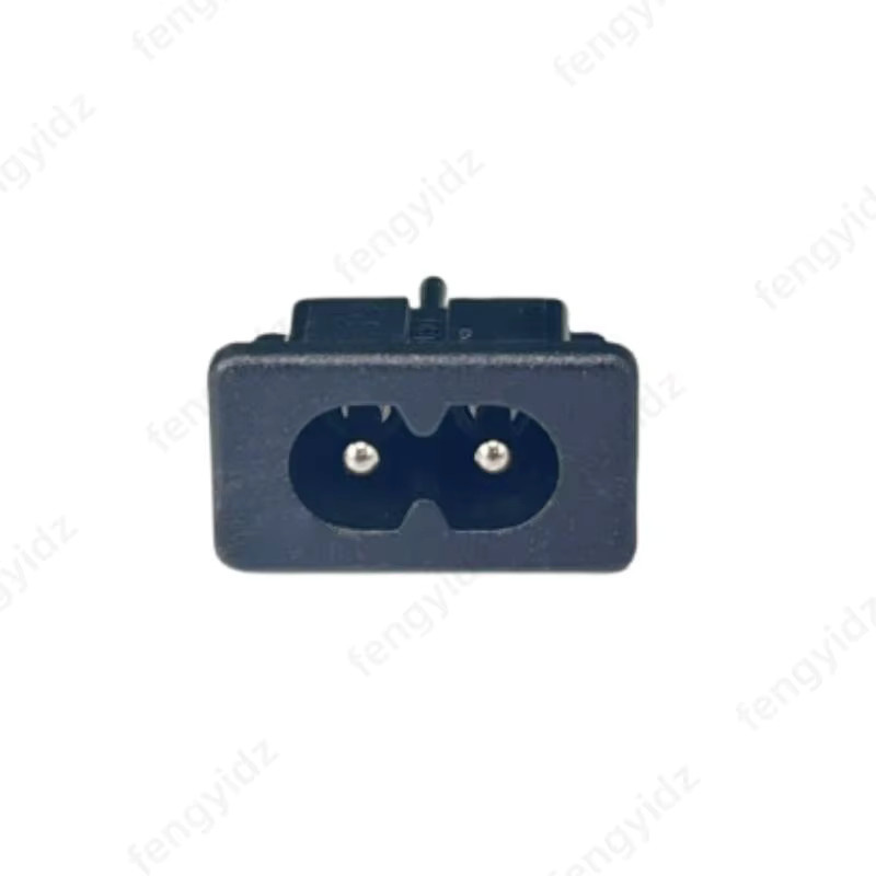 Fengyidz 5er Set AC-027 Weibliche AC Power Inlet Stecker mit IEC 8 Anschluss in Schwarz und Weiß aus reinem Kupfer - Bild 2
