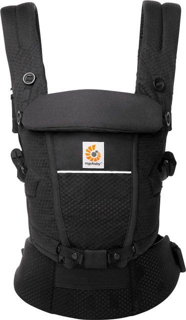 Ergobaby Adapt SoftFlex Babytrage Mesh Onyx Black - Bild 1