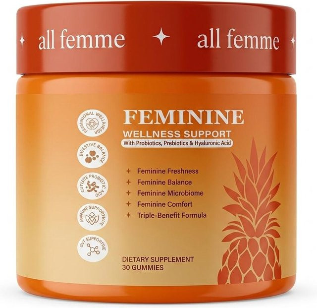 all femme Vaginalgesundheits-Gummibärchen, Damen - Bild 1