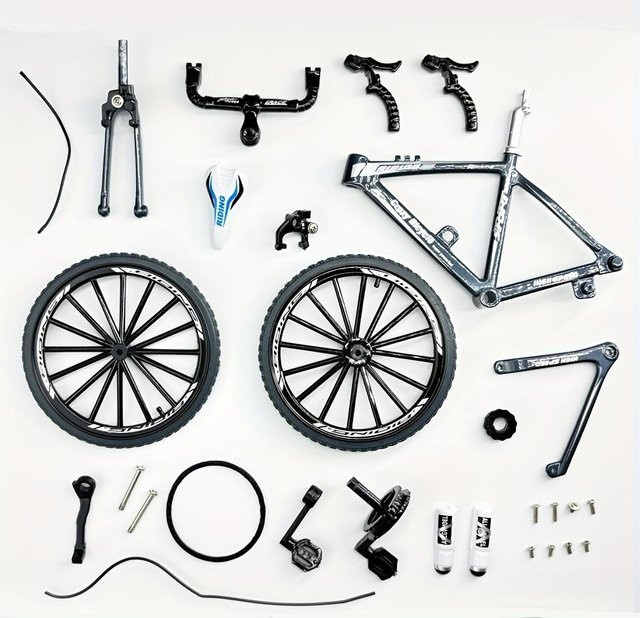Linyi toy car DIY Mountainbike Modell Ornament, 1:8, Maßstabsbausatz, ab 14 Jahren - Bild 1