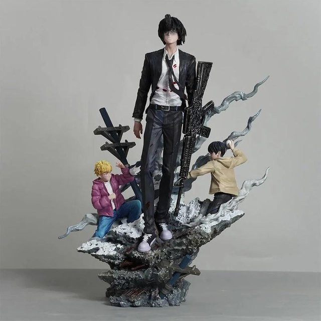 Chainsaw Man Aki Hayakawa Figur, PVC Modell Statue, ab 14 Jahren - Bild 1