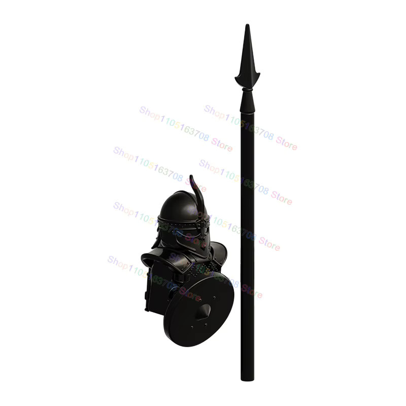 DR.TONG Black Warriors Heißer Rüstung Helm, Bausteine, Zubehör - Bild 2