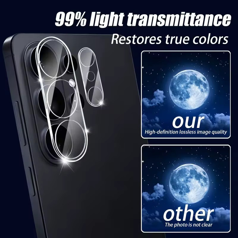 Kratzfestes Schutzglas für die Kamera von Samsung Galaxy S26 Ultra und S26 Plus, transparent - Bild 4