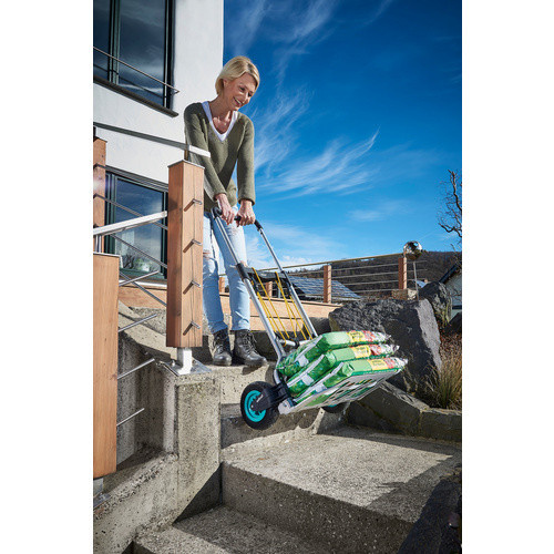 Wolfcraft TS 850 Offroad 5503000 Sackkarre klappbar, Traglast: 100 kg, mehrfarbig - Bild 2