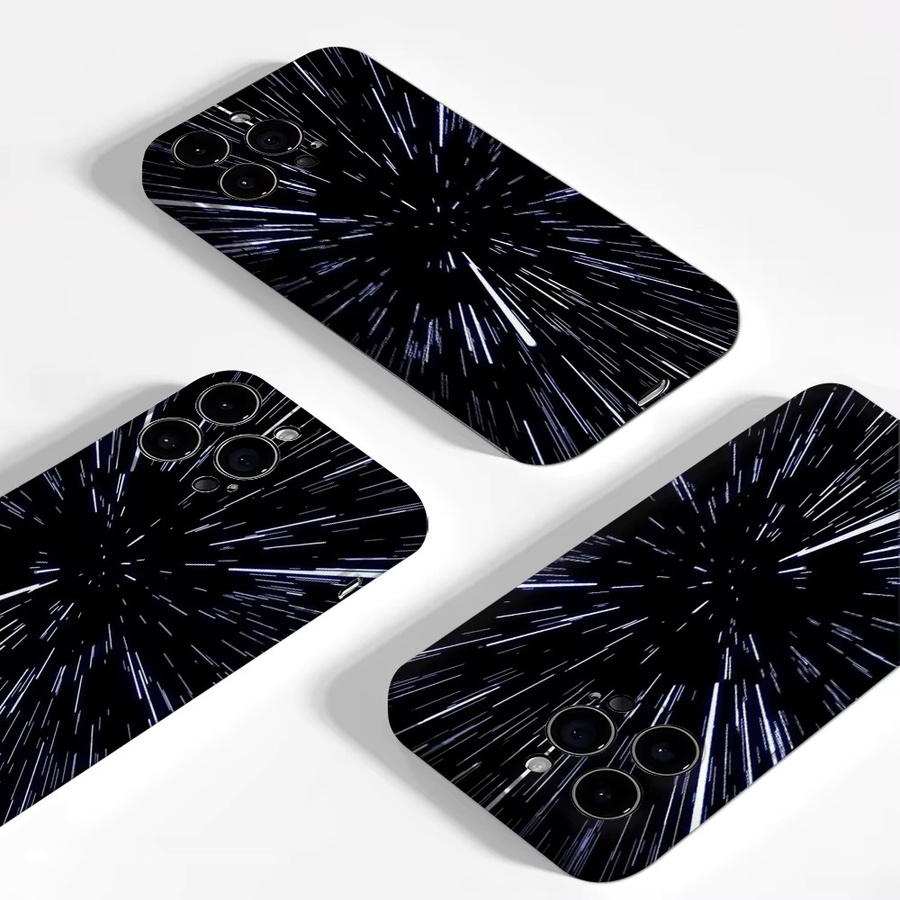 Potdemiel Streaking Starlight Handyhülle für iPhone 17 16 15 14 13 Pro Max Plus, robuste doppelschichtige magnetische Hülle, Multicolour - Bild 3