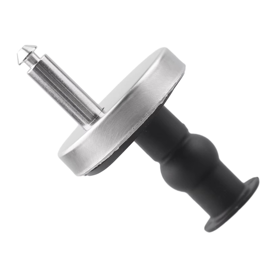 VIBRATITE Toilettensitzscharniere Set mit Soft-Close und Quick-Release Funktion in Silber - Bild 2