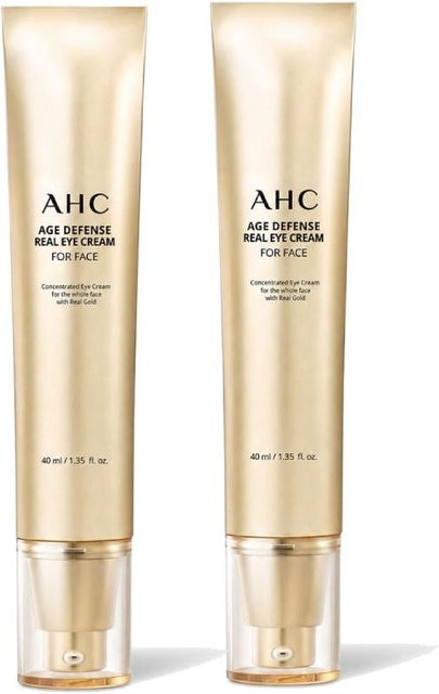 AHC Age Defense Augencreme, 2x 40 ml, Peptide, Kollagen, Trockene Haut - Bild 1