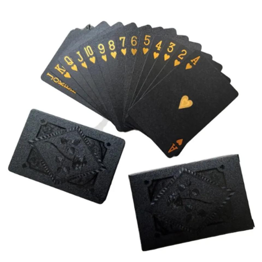 Allbestart Spielkarte Poker Gold Silber Bunt PVC - Bild 3