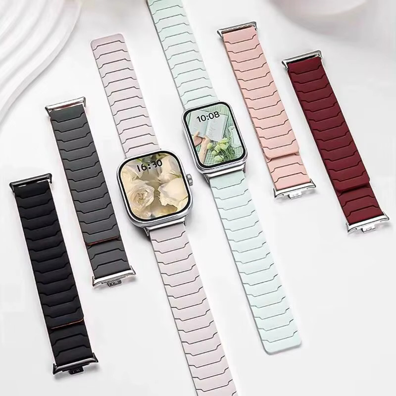 Xiaomi Uhrenarmband Silikon, Magnetisch, Weiß, Unisex - Bild 2