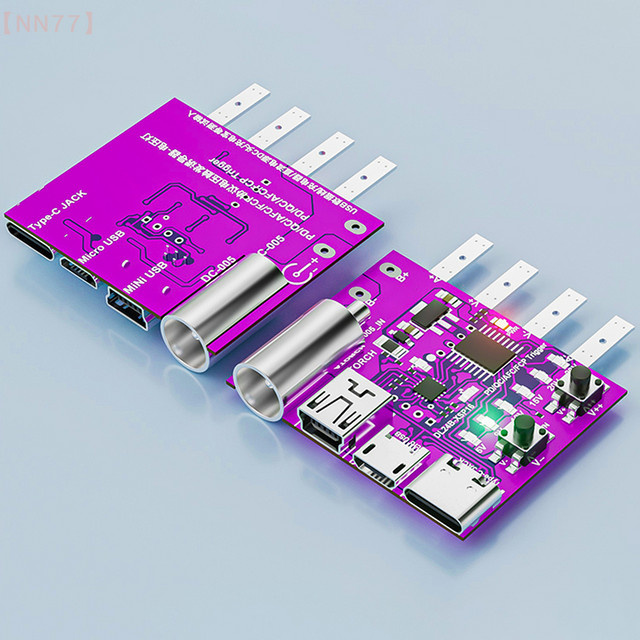 SHIDWJ USB-C PD3.1 Schnellladeprotokoll 4-Draht-Testplatine Spannungsmesser und 140 W Ladegerät Alterungswerkzeug für DL24 Lasttester - Bild 1