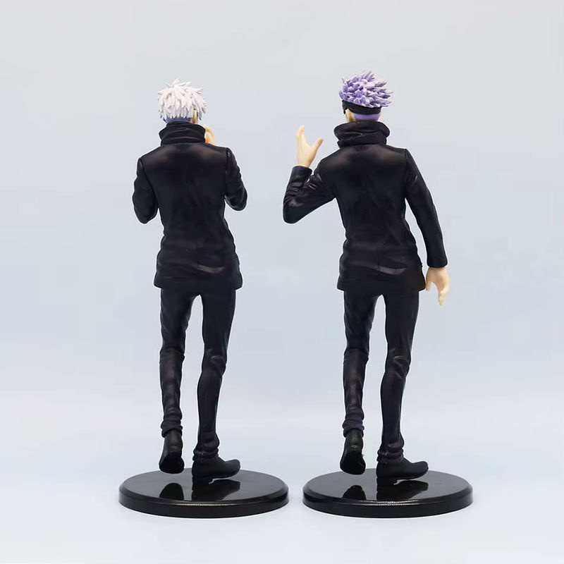 Bandai Jujutsu Kaisen Anime Figur Gojo Satoru Actionfigur aus Kunststoff, Höhe: 21 cm, Schwarz - Bild 3