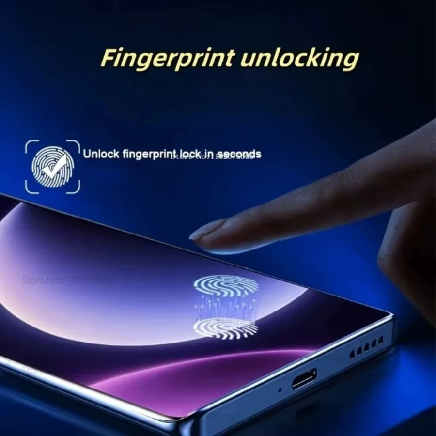 4 Stück Full Cover HD Hydrogel Displayschutzfolien für Apple iPhone 11 12 13 14 15 16 17 Pro Max Plus Mini, transparent - Bild 3