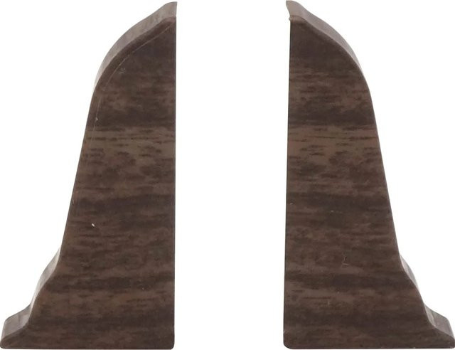 Döllken Profiles Endkappe Classic 50 SB aus Kunststoff in Akazie Dunkelbraun - Bild 1