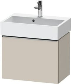 Duravit Waschtischunterschrank D-Neo Compact in Taupe Matt, B/T/H: 58,4 x 37,2 x 44 cm - Bild 1