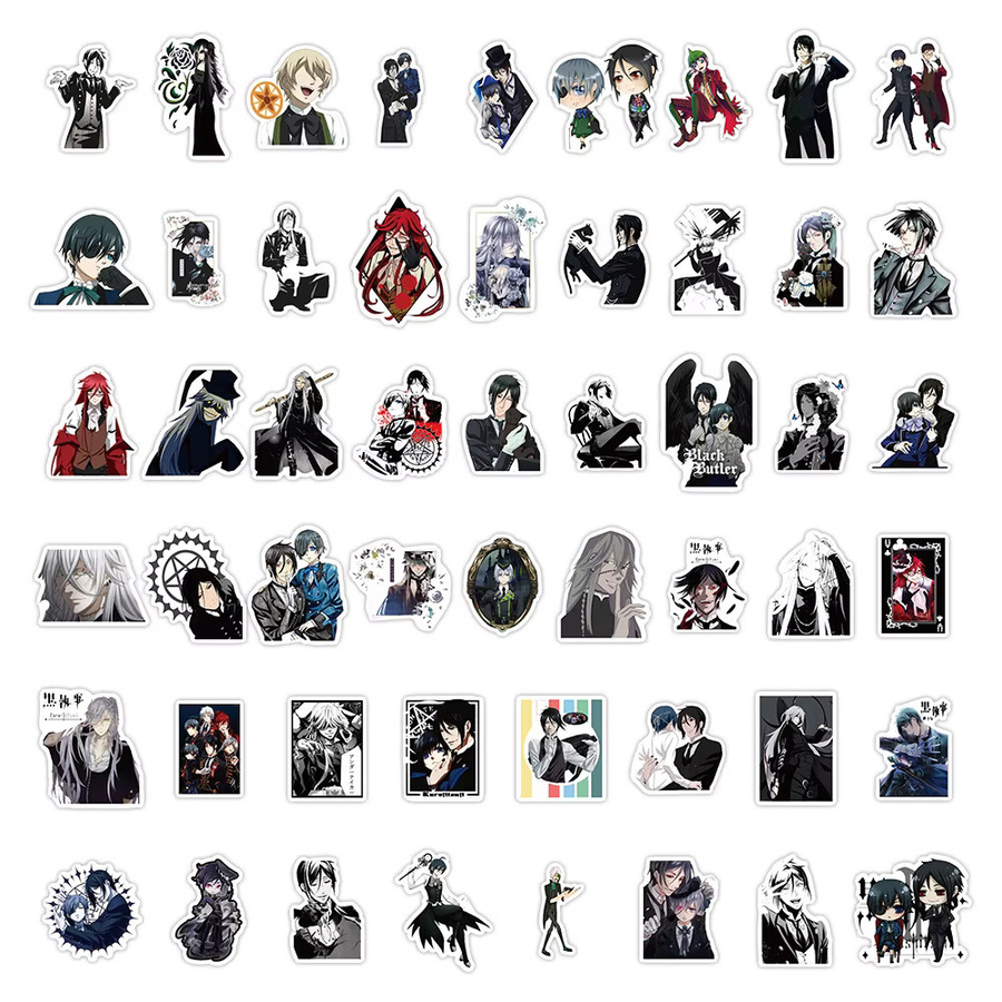 Bandai Anime-Cartoon-Aufkleber, 50-teiliges Set, Bunt / Mehrfarbig - Bild 5