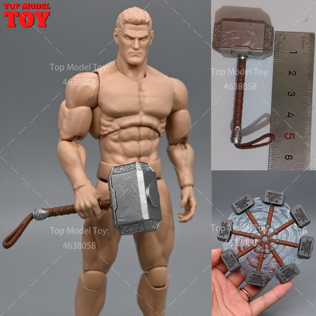 MAK Hammer-Modell, Zubehör, 1/12 Maßstab, Grau - Bild 1