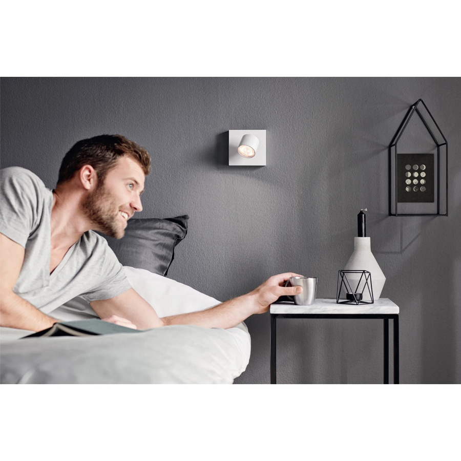 Philips myLiving LED-Spot in Weiß, dimmbar, Warmweiß - Bild 2