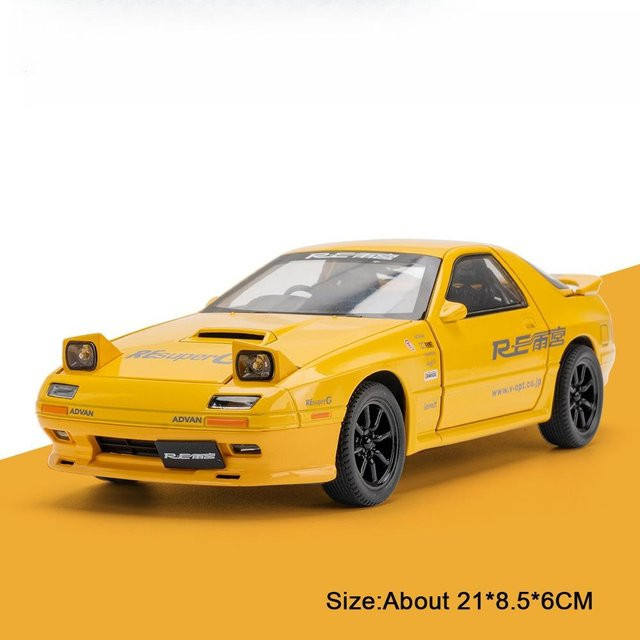 RX7 Spielzeug Modell, 1:24, Legierung Druckguss Auto, ab 14 Jahre - Bild 1