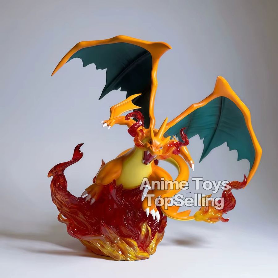 Bandai Mega Charizard Anime Figur aus PVC, Höhe: 18 cm - Bild 4