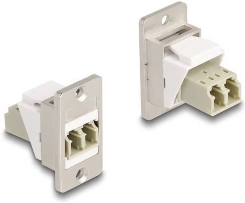 Delock 67169 LC-Einbaumodul Keystone in Silber - Bild 1