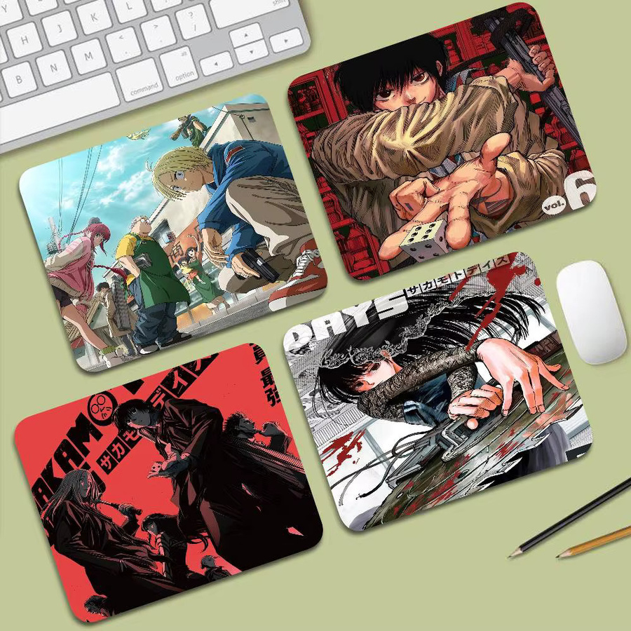 Japanisches Anime-Mauspad SAKAMOTO DAYS in Multicolour als kreative Schreibtischunterlage und Spiel-Mauspad - Bild 2