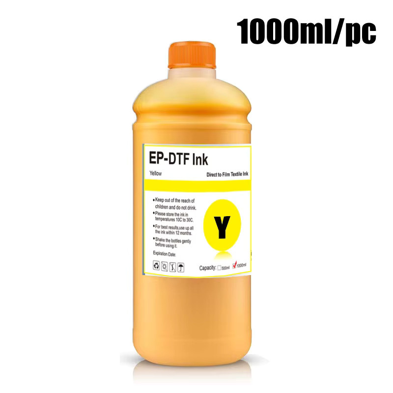 EP-DTF-Tinte für Epson Druckköpfe i3200, XP600, TX800 und L-Serie, 1000 ml - Bild 2