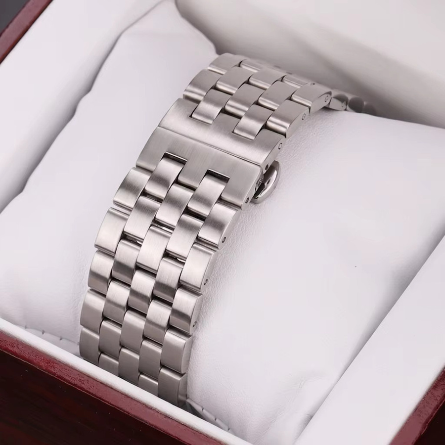 DUTRIEUX Uhrenarmband Edelstahl, Silber, Unisex - Bild 2
