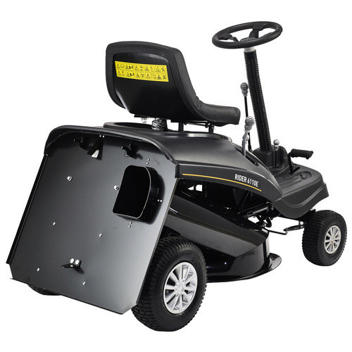 Texas Rider 6100ES Benzin-Aufsitzmäher in Schwarz-Gelb mit 4,8 kW und 61 cm Schnittbreite - Bild 4