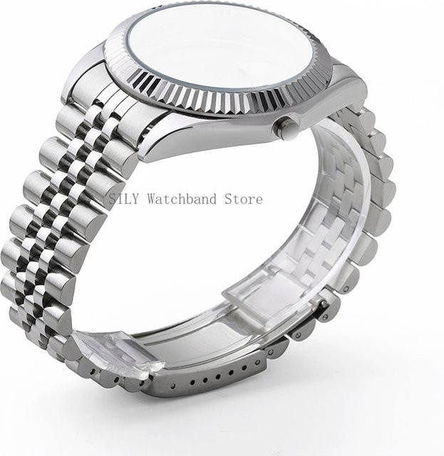 asukaband Uhrenarmband Edelstahl, Silber, Unisex - Bild 1