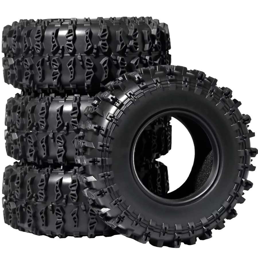 TIMEA Gummireifen, 4-teiliges Set, Schwarz - Bild 3