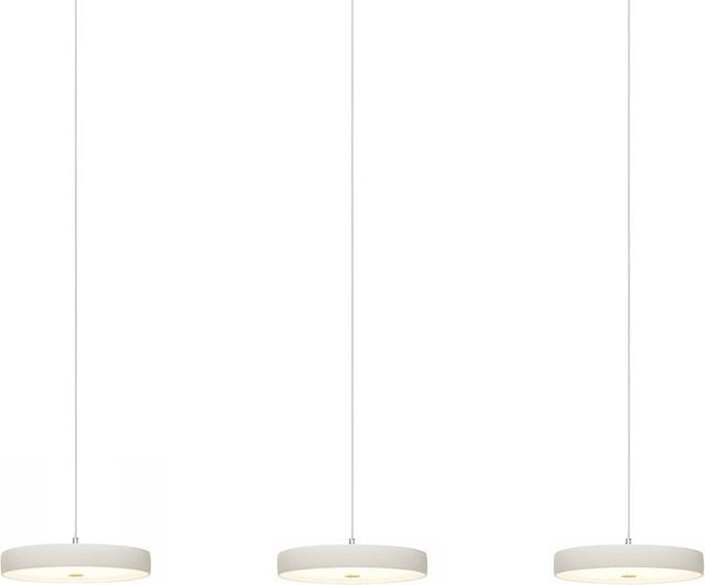 Oligo Decent 3-flammige LED-Pendelleuchte in Weiß Matt mit Tunable White und Höhenverstellung - Bild 1