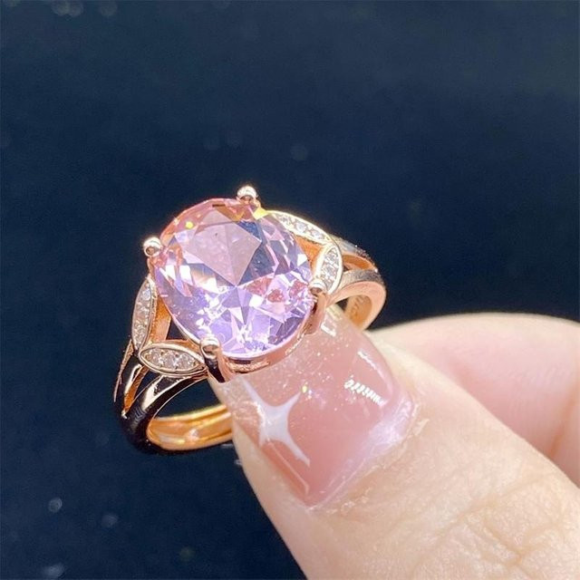 POMOiii Ring, Roségold, Zirkonia, Rosa, Damen - Bild 1